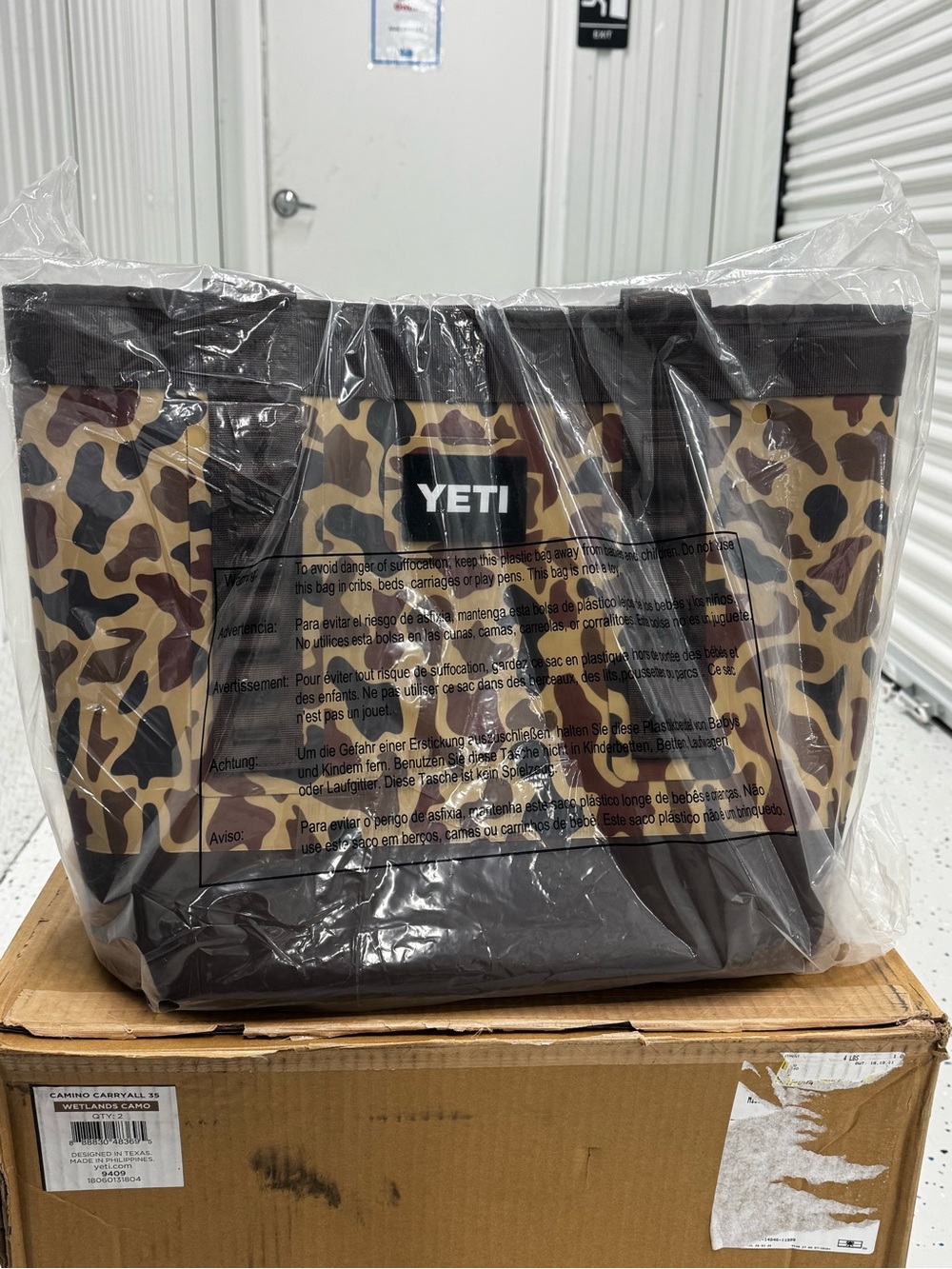 YETI Camino Carryall 35 - Wetlands Camo - Picture 2 of 2